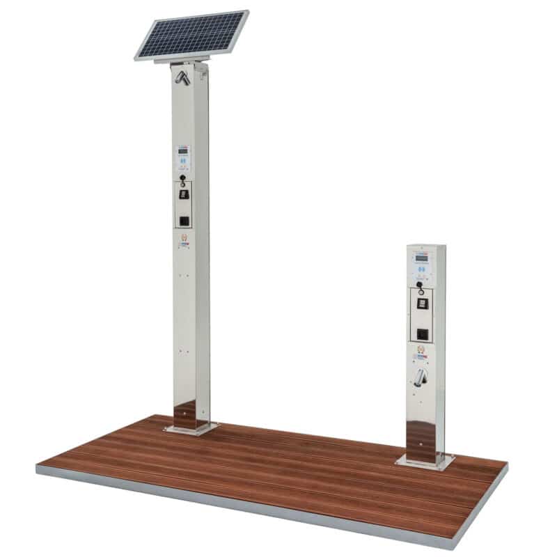 PEDANA LEGNO ATTREZZATA